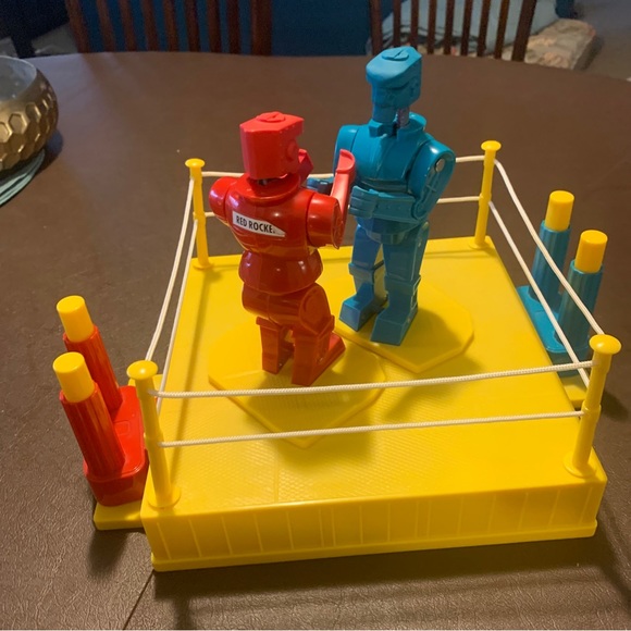 Rock Em Sock Em Robots Boxing Game 1966 2001 35th Anniversary Vintage Exc Con - Picture 1 of 5